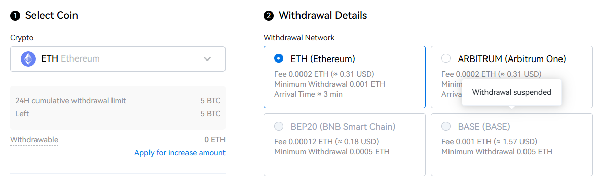 HTX Exchange has suspended withdrawals on the Base chain